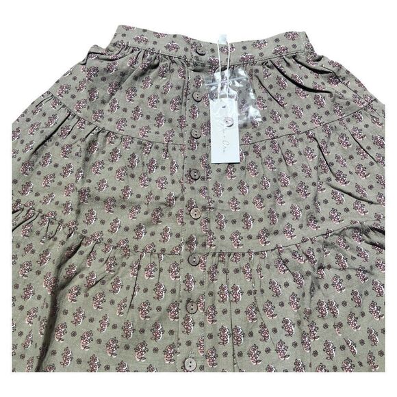 NWT! Rylee & Cru Joelle Skirt in Flower Block Size 2-3Y - Picture 3 of 7